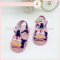 Lovely animal pattern Baby Sandals Shoes com corrente